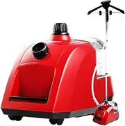 Soga Professional 80min Portable Garment Steamer, Red