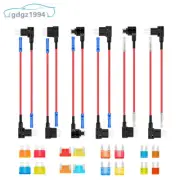 28pc 4Types Car Auto Add a Circuit Fuse Tap& Blade Fuse Kit Mini Micro2 Standard