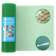 Plastic Wire Mesh Fence Roll - Ideal for Poultry Rabbit Barrier & Gardening
