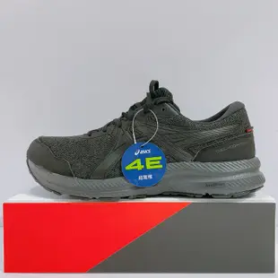 ASICS GEL-CONTEND 7 WP(4E) 男生 黑色 防潑水 4E楦 運動 慢跑鞋 1011B333-001