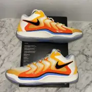 Nike KD 17 Sunrise University Gold Basketball Shoes FJ9487-700 Men's Size 9.5