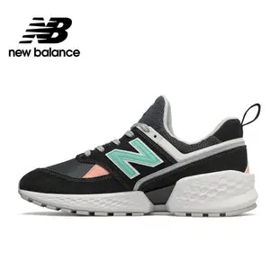 【New Balance】 NB 復古運動鞋_中性_黑色_MS574GNB-D 574