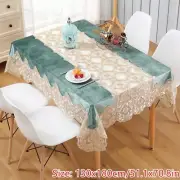 Kitchen European Lace Table Cover Fabric Decor Tablecloth Dining Room Hotel Home