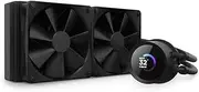 NZXT Kraken 240 AIO Liquid CPU Cooler with LCD Display, 240 mm Size, Matte Black