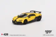 Mini GT 1:64 Bugatti Chiron Pur Sport #16 Yellow #428