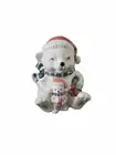 Polar Bear Christmas Cookie Jar