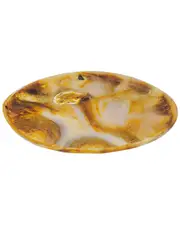 BIDKhome Tortoiseshell Resin Tray