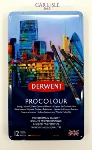 Derwent Procolour Pencils - Set Of 12