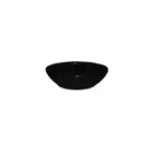 12x Melamine Sauce Dish Black 60mm Ryner Commercial Plastic for Dip Cream Sauce