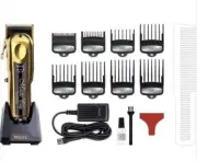 New Wahl PRO 5 Star 8148-700 Gold Cordless Magic Clip with Charging Stand