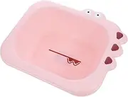 Abaodam Portable Wash Basin Lightweight Washbasin Safe Material Easy to Clean for Bathroom Bedroom Use Convenient for Newborns
