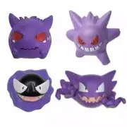 Figure Car Interior Air Outlet Decoration Kawaii Gengar 4pcs Anime Kawaii Car