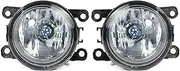 Car Fog Lights Front Bumper Anti Fog Light For Opel For Vauxhall For Astra H G Mk5 VXR 2004-2010 Car Front Bumper Fog Light(Pair With LED S10)