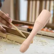 Wooden Mallet Vertical Leather Cowhide Tool Bartender Tools Woodworking Tool
