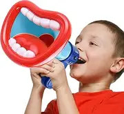 Battery- Operated Megaphone, Portable Megaphone Bullhorn, Handheld Bull Horn Speaker, Bullhorn Mega Phone Loud Speaker, Megaphone Speaker Kids Handheld Mic Toy, Megaphone Speaker for toddllers