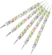 HAPINARY 5pcs Nail Art Pen Nail Tools Dotting Pen Nail Art Nail Art Tools Manicure Tools