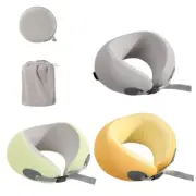 Travel Neck Pillow Memory Foam Airplanes Pillow for Neck and Head Support Pillow