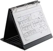 Cardinal Easel Ring Binder, Horizontal, 1-Inch, 11-Inch x 8-1/2-Inch, Black (09260V3)