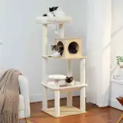 Multi-Level Cat Tree Tower with Condo Scratching Post for Cat House Scratcher