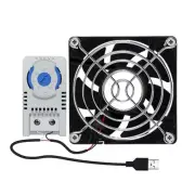 USB Computer Cooling Fan High Speed 80mm Computer Fan Adjustable 5V USB Heatsink