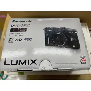 (限量出清免運) 國際牌 Panasonic DMC-GF2 超值日本製中文介面輕單眼相機