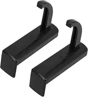 POPETPOP 2Pcs Self Adhesive Headphone Holder Hooks Headset Rack for Home Office Internet Cafe Space Saving Design with Strong Adhesive for Easy Access and Protection