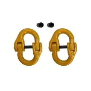 2 Pcs TAG Hammer Lock Chain Connector Kit - G80 10mm Working Load Limit 3.15T