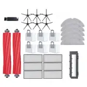 Main Side Brush Filter And Mop Cloth For Roborock S7 Maxv S7 Maxv