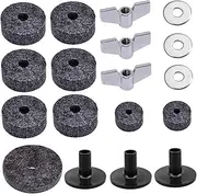SWOOMEY 18 1 Drum Cymbal Accessory Set with Hi Hat Felts and Cymbal Felt Washers