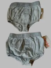 Baby Girls Boys Denim Bloomers 2pcs Shorts Jeans Loose Diaper Cover 0-3 Months