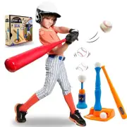 Tees Ball Set for Toddlers T Ball Sets for Kids with 3 Balls Auto Ball Launcher