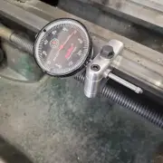 South Bend lathe dial indicator mount for 9"&10K, Aluminum.