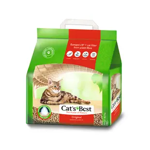 【HT】-宅配限二包-德國CAT`SBEST凱優木屑砂 紅標20L(8.8kg)