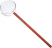 Veemoon Punch Ladle Glass Spoon with Pour Spout Appetizers Scoop Kitchen Ladles Gravy Soup Spoon for Dessert Sugar Cocktail Stirring Cooking