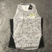 Under Armour Tank Top Mens Extra Large Gray Sleeveless Shirt Compression NEW