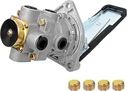 Misakomo E6 Foot Brake Valve w/Treadle Assembly 286171N 286171X Compatible with Bendix KN22140 20QE3114R 170.286171 E-6 Dual Circuit Valve Mounting Plate, Automotive Replacement Parts