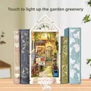 DIY Wooden Book Nook Miniature Kit – Enchanted Castle Scene with LED Lights