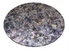 Amethyst Stone Side Table Top & Patio End Table Top, Handmade Home decor interio