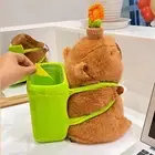 Capybara Plush Car Tissue Box Trash Can Interior Decoration