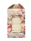 New Diamonte Magnolia Vegat. Based Round Soaps 4 x 2.8 oz. (Italy)