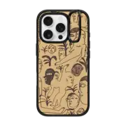 iPhone 16 Pro Impact Ring Stand Case MagSafe Compatible creamy moves