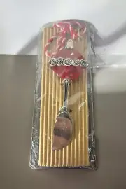 Mud Pie Christmas Ornament Cheese Spreader Condiment Knife NEW Mudpie