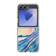 Galaxy Z Flip6 Clear Case Koru Iphone case By Ann Upton