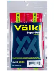 [Volkl] Tennis Racquet Over Grips x12 Pack in Red