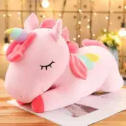 35cm Kawaii Giant Unicorn Pink Plush Toy Soft Stuffed Unicorn Soft Girl Dolls