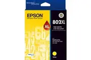 Epson 802XL Yellow Ink DURABrite - WF-4720, WF-4740; WF-4745