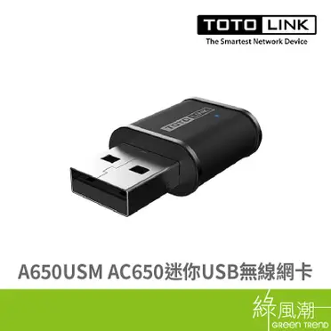 TOTOLINK A650USM AC650 迷你USB無線網卡