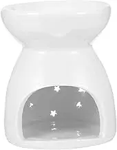 GLEAVI Ceramic Aroma Diffuser Tealight Oil Burner for Essential Oils for Home Office Dec