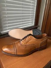 NEW w BOX - 1st QUAL | ALLEN EDMONDS 10E STRAND WALNUT SHOES 10.5 D