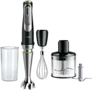 New MultiQuick 9 Hand Blender, Hand Mixer, XL Food Processor, Active PowerDri...